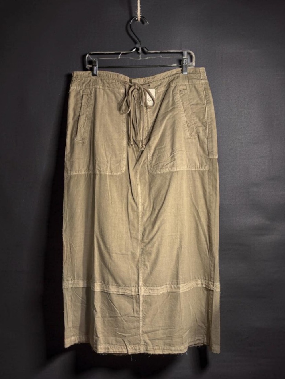 Free People Lizzie Parachute Maxi Skirt